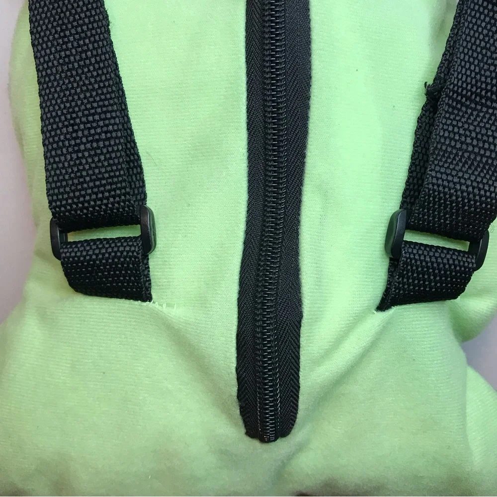 Star Wars Baby Yoda Plush Zip Backpack Kids Bag Boys Or Girls